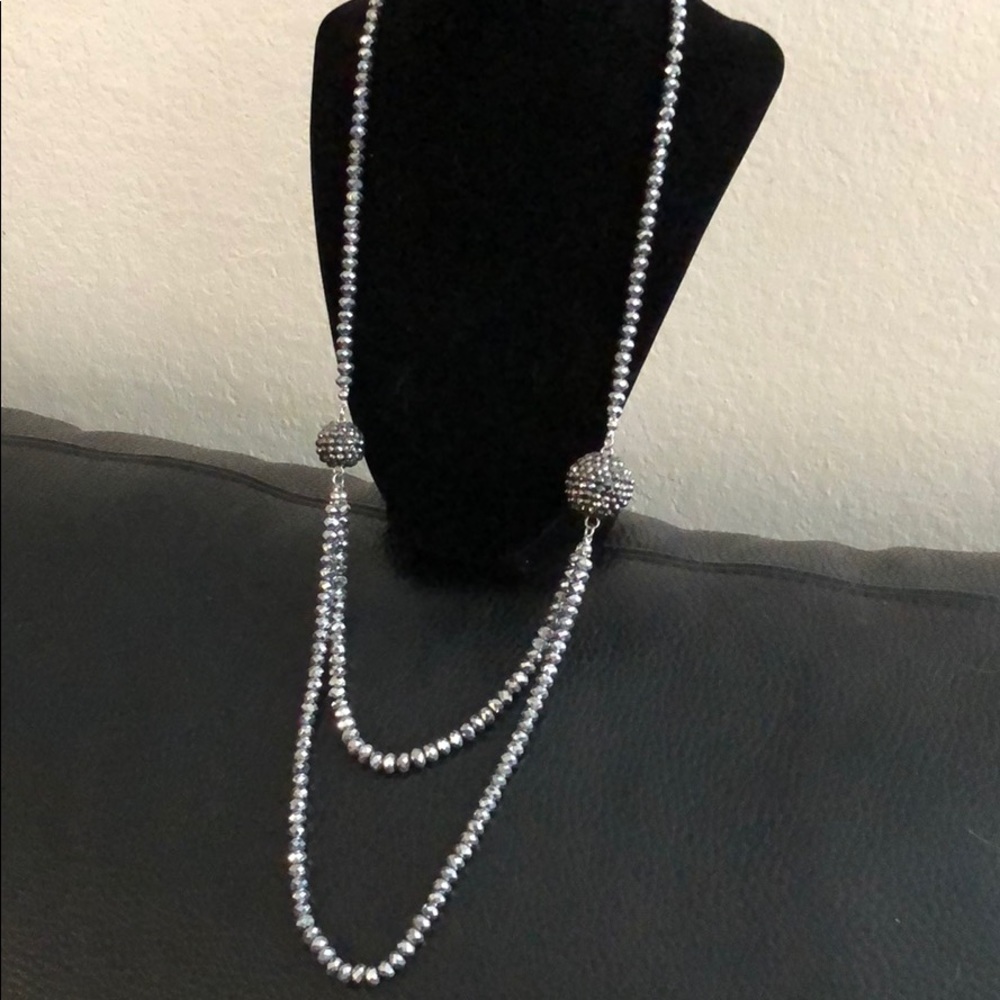 Glitter girl necklace